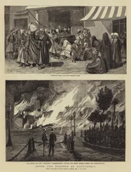 Nach dem Brand von Alexandria